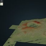 Day 7: Taal Volcano LiDAR point cloud in Potree, crater and lake morphology - #100DayMapChallenge