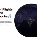 Day 43: OpenFlights airports on interactive 3D globe - #100DayMapChallenge