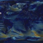 Day 48: Global wind forecast particle visualization - #100DayMapChallenge