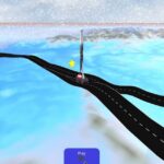 Day 55: Biker Santa 3D geospatial web game - #100DayMapChallenge