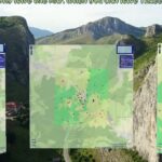 Day 64: Aiudului Gorges CSS3D place map - #100DayMapChallenge